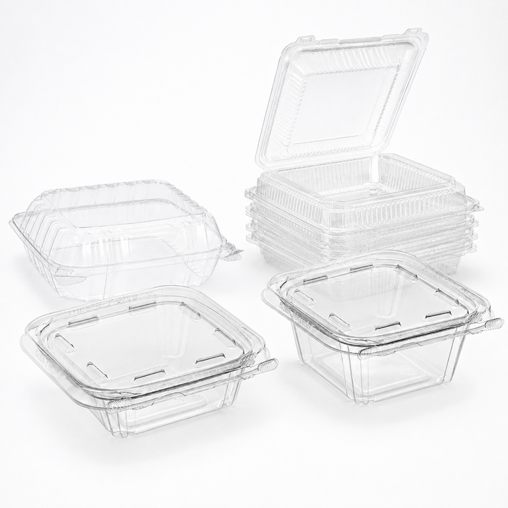 Containers – Clear Hinged