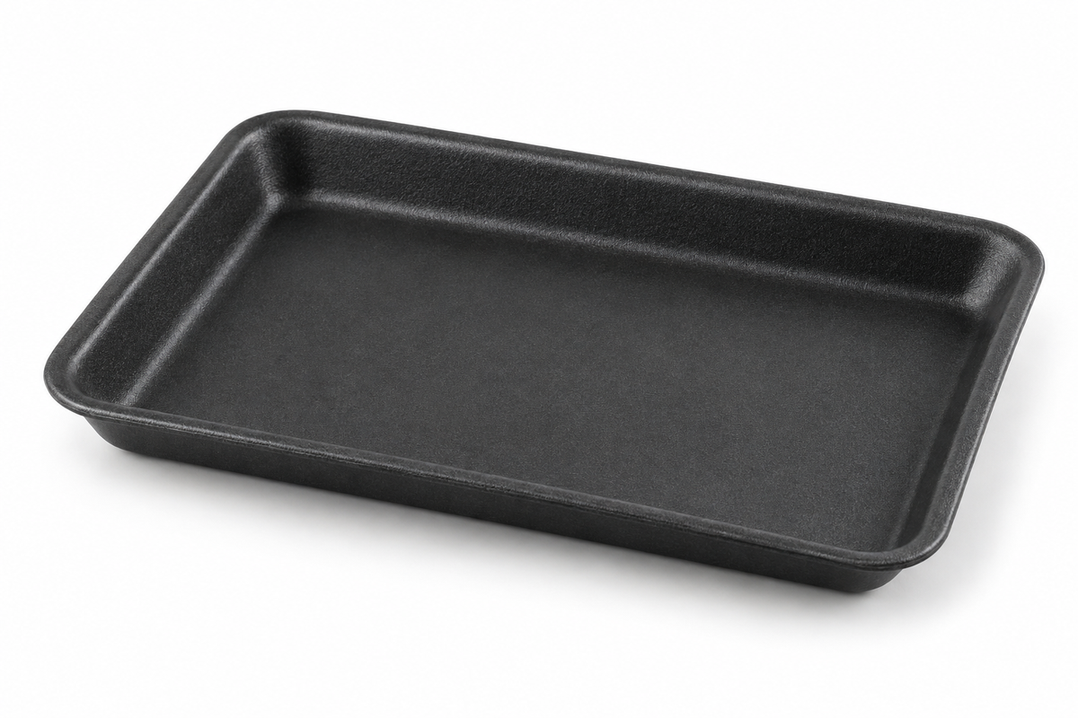 Generic representative image: Black Foam Trays – 9.75 × 14 × 1 in