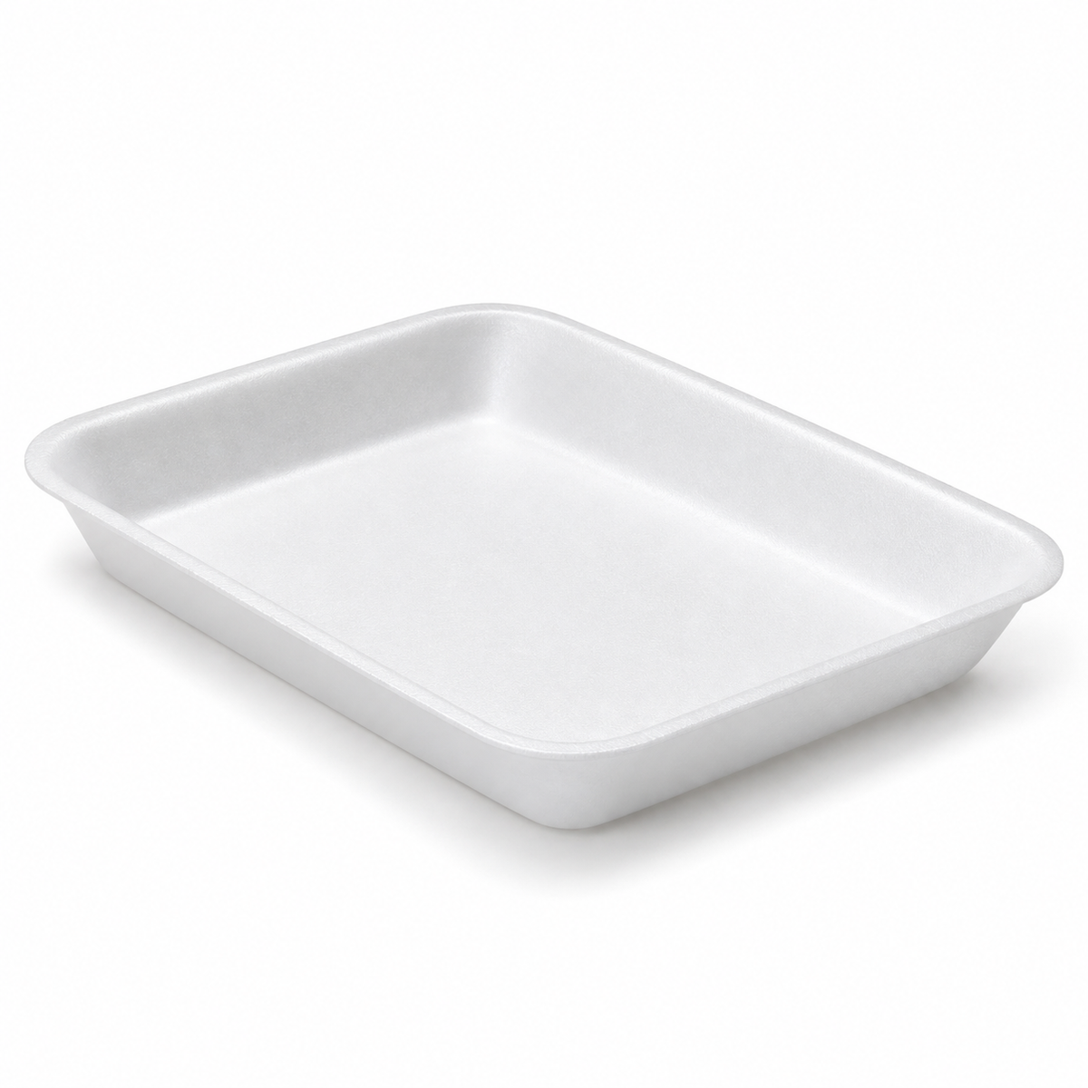 Generic representative image: White Foam Trays – 7.25 × 9.25 × 1.25 in
