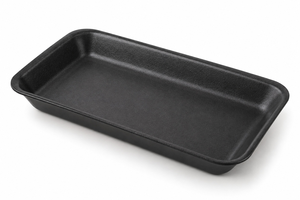 Generic representative image: Black Foam Trays – 5.5 × 10.75 × 1.18 in