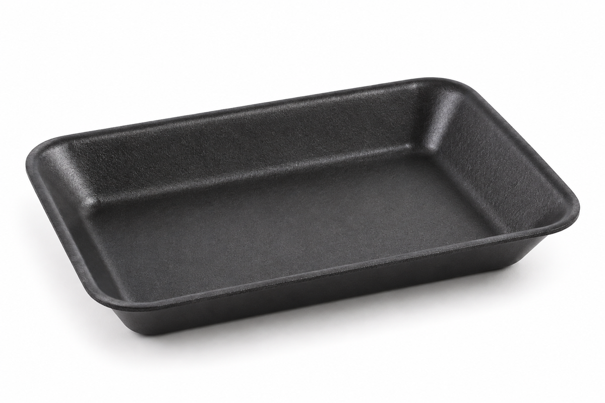 Generic representative image: Black Foam Trays – 7 × 11 × 1.34 in