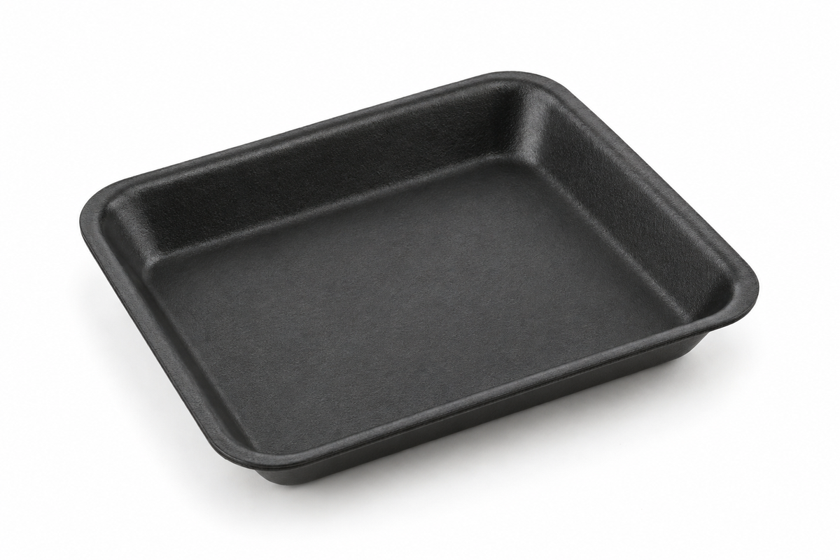 Generic representative image: Black Foam Trays – 7.25 × 9.25 × 1.25 in