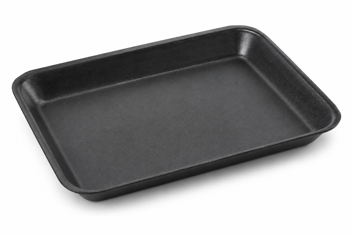 Generic representative image: Black Foam Trays – 9.25 × 12.31 × 1.19 in