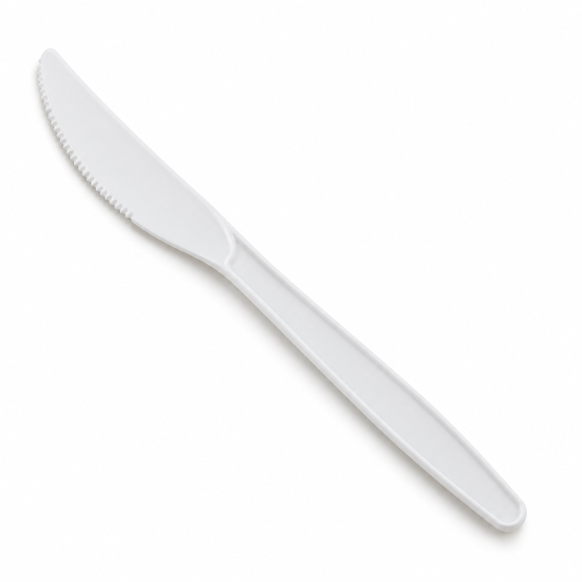 Generic representative image: White PP Unwrapped Knives