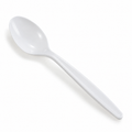 Generic representative image: White PP Unwrapped Teaspoons
