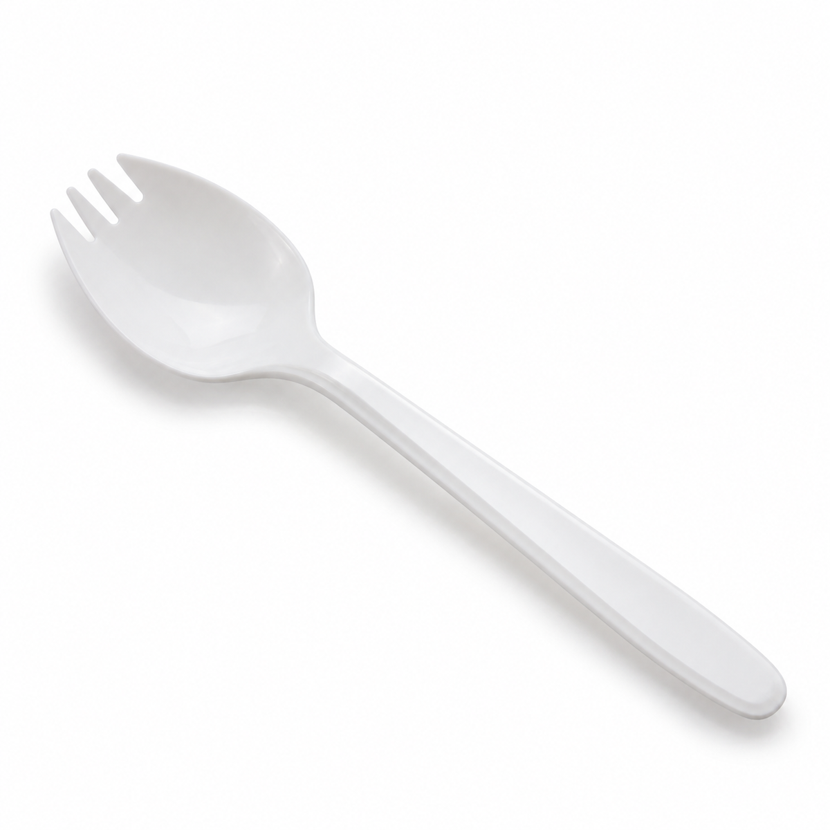 Generic representative image: White PP Unwrapped Sporks
