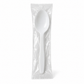 Generic representative image: White PP Individually Wrapped Soup Spoons