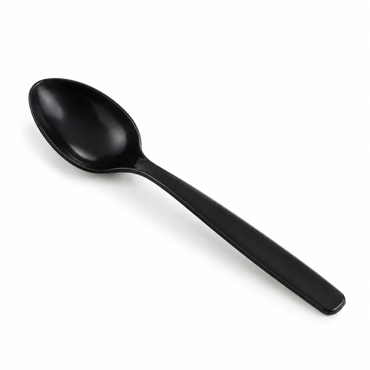 Generic representative image: Black PP Unwrapped Teaspoons