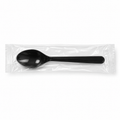 Generic representative image: Black PP Individually Wrapped Teaspoons