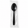Generic representative image: Black PP Individually Wrapped Soup Spoons