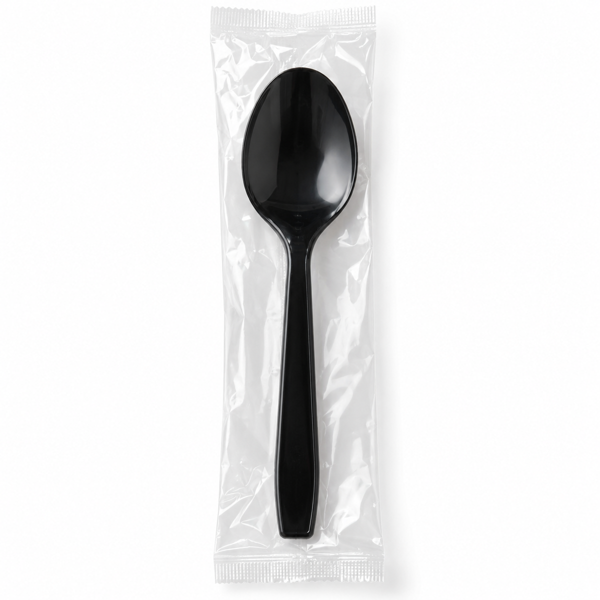 Generic representative image: Black PP Individually Wrapped Soup Spoons