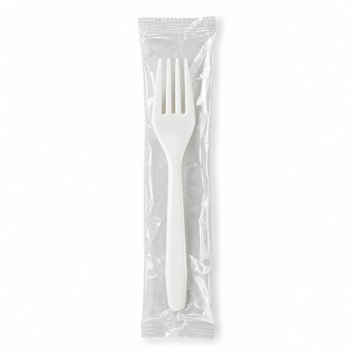 Generic representative image: White CPLA Individually Wrapped Forks