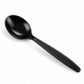 Generic representative image: Black PS Unwrapped Soup Spoons