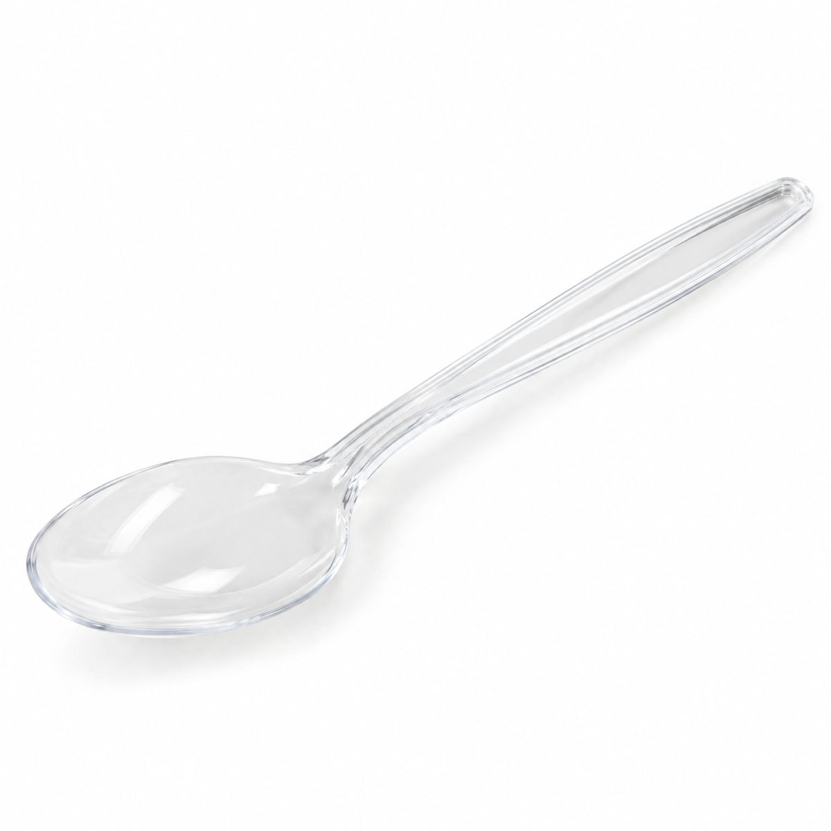 Generic representative image: Clear PS Unwrapped Teaspoons