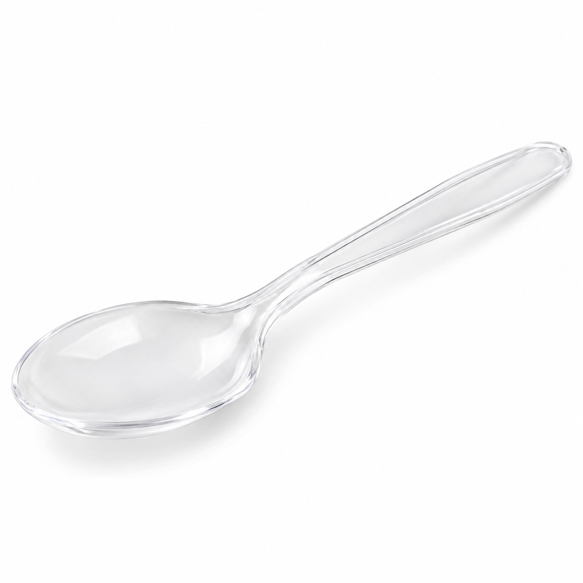 Generic representative image: Clear PS Unwrapped Soup Spoons