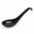 Generic representative image: Black PP Unwrapped Asian Spoons with Curved Handles