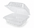 Generic representative image: Clear OPS Hinged Burger and Salad Containers – Style 38