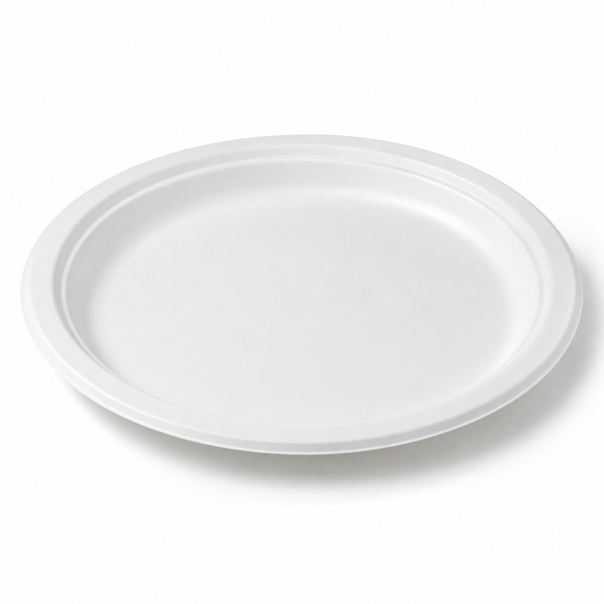 Generic representative image: White MFPP Round Plates – 9 in