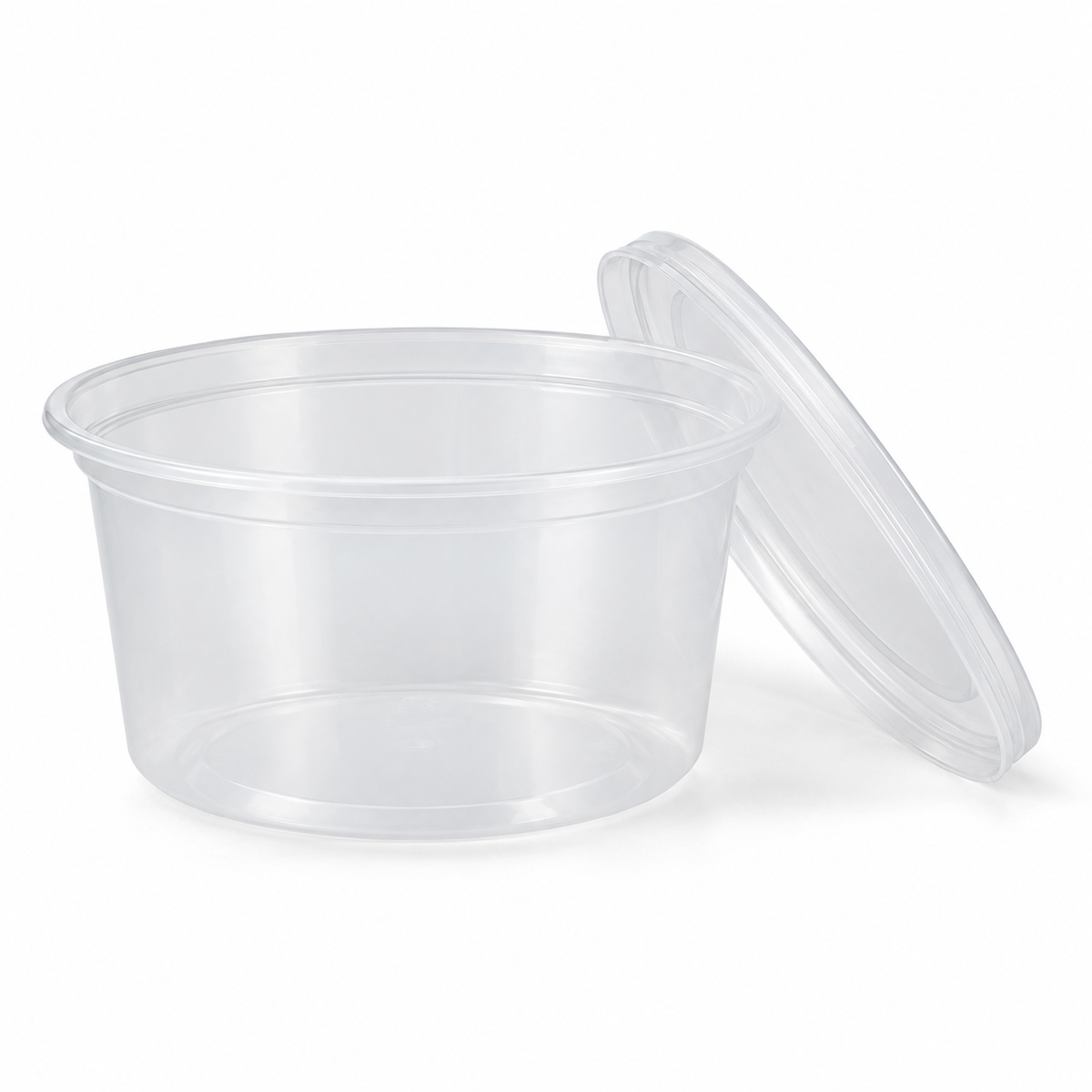 Generic representative image: Translucent PP Deli Containers with Lids – 8 oz
