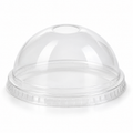 Generic representative image: Clear PET Dome Cup Lids with Hole – 98 mm