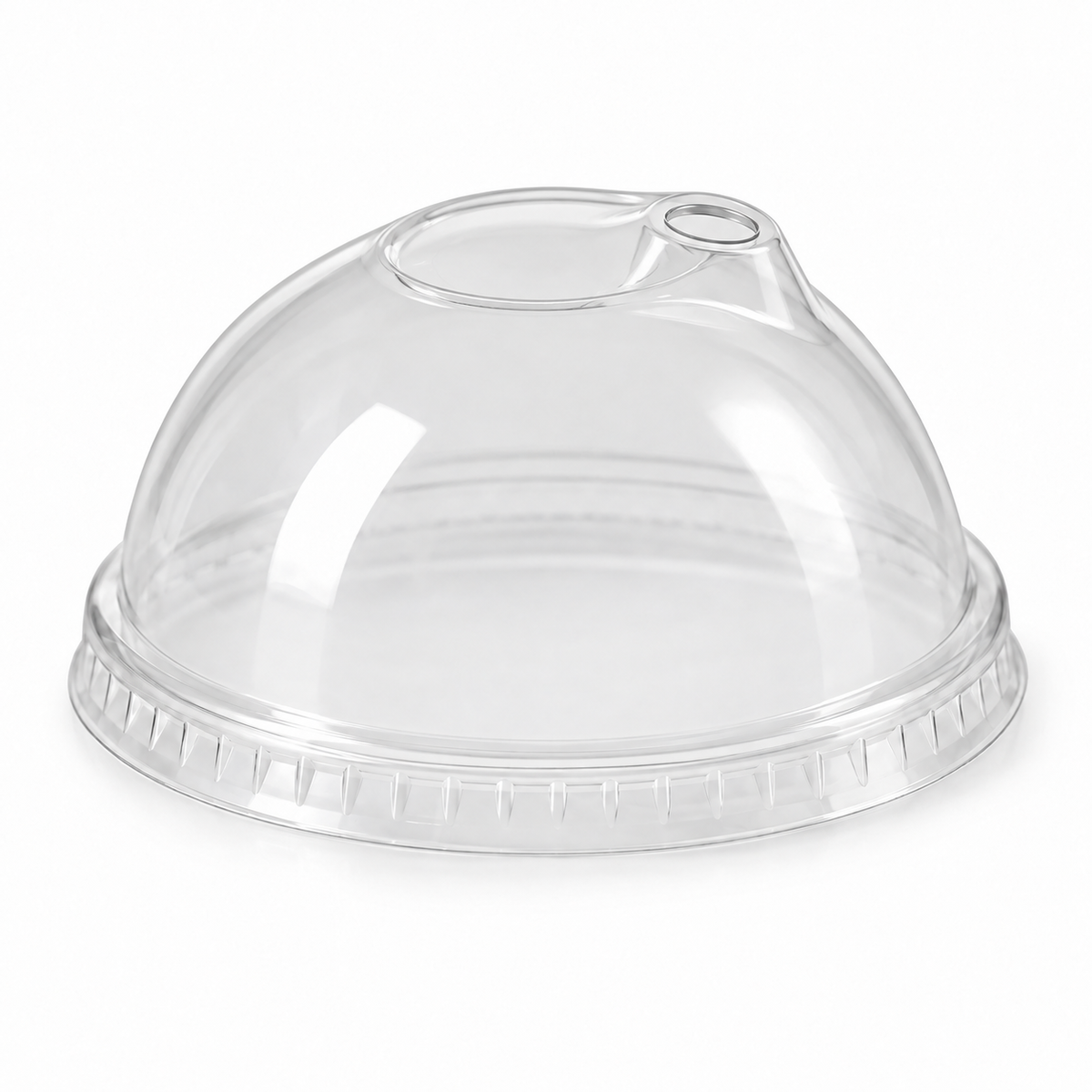 Generic representative image: Clear PP Sipper Dome Cup Lids – 90 mm