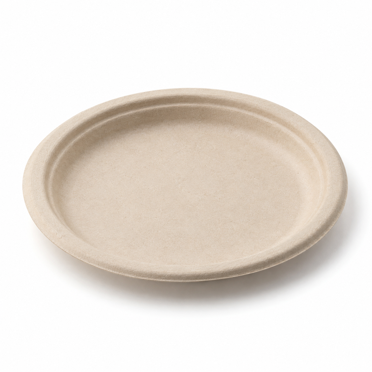 Generic representative image: Natural Bagasse Round Plates – 6 in