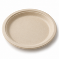 Generic representative image: Natural Bagasse Round Plates – 10 in