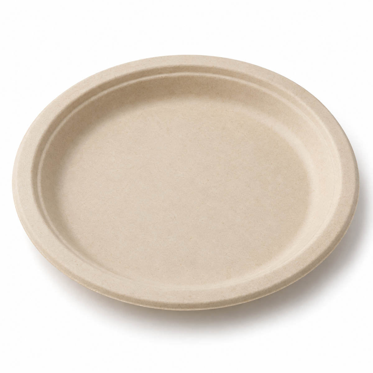 Generic representative image: Natural Bagasse Round Plates – 10 in