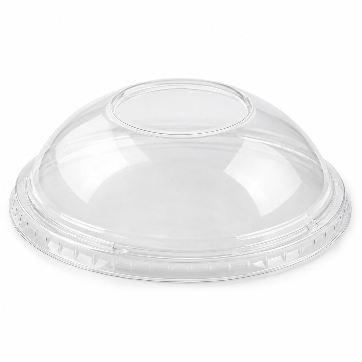 Generic representative image: Clear PET Round Bowl Dome Lids – Fits 24 and 32 oz Bowls