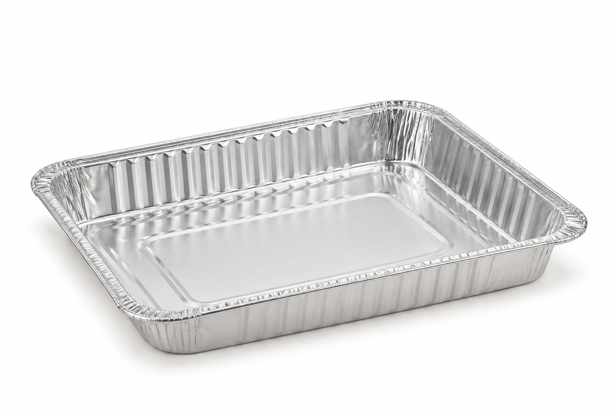 Generic representative image: Aluminum Shallow Pans – Half Size, 9 × 13 in