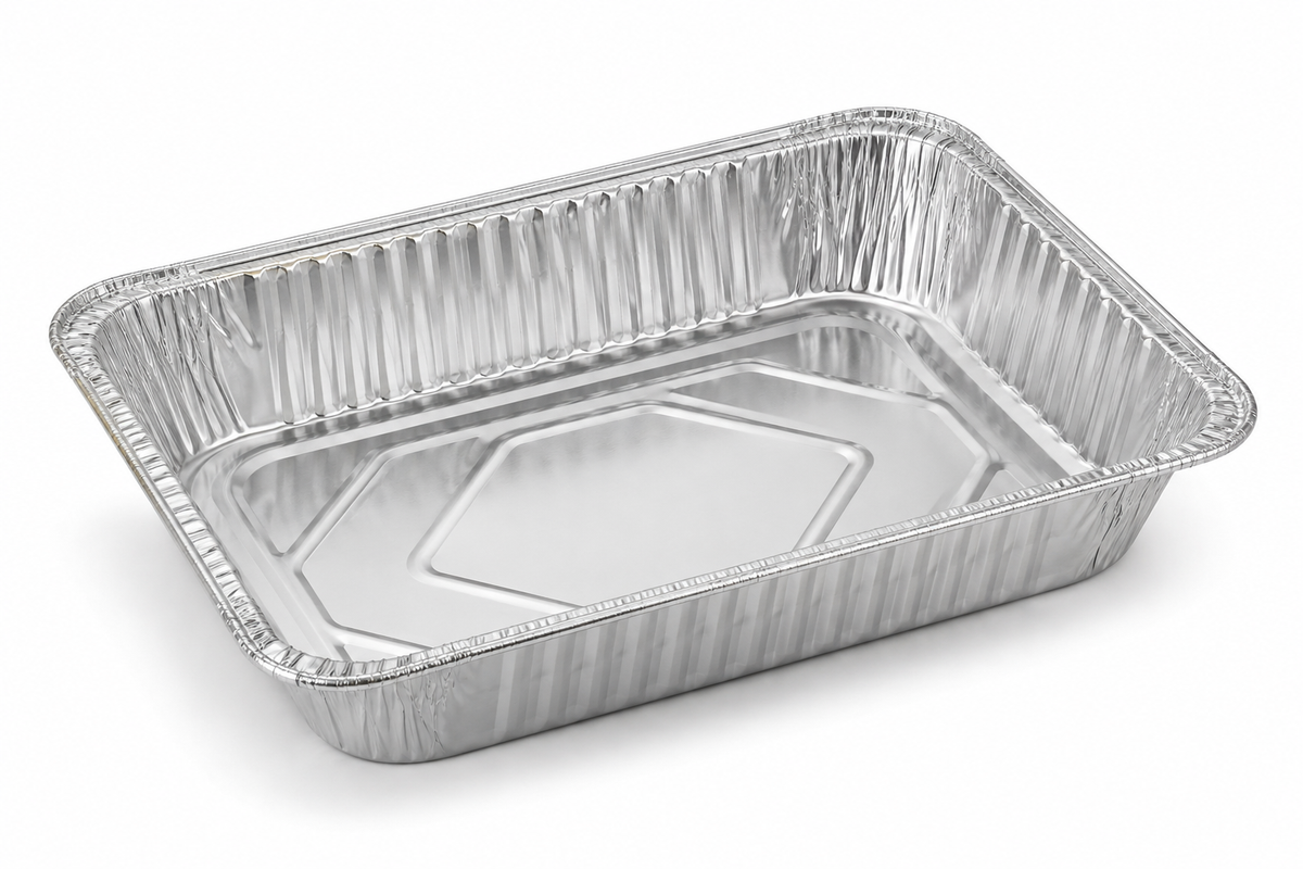 Generic representative image: Aluminum Medium-Depth Pans – Half Size, 9 × 13 in