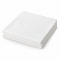 Generic representative image: White Wood Pulp 1/4-Fold Dinner Napkins – 17 × 17 in