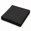 Generic representative image: Black Wood Pulp 1/4-Fold Beverage Napkins – 9.84 × 9.84 in