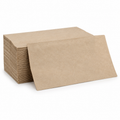 Generic representative image: Brown Wood Pulp Single-Fold Dispenser Napkins – 8.3 × 12.6 in