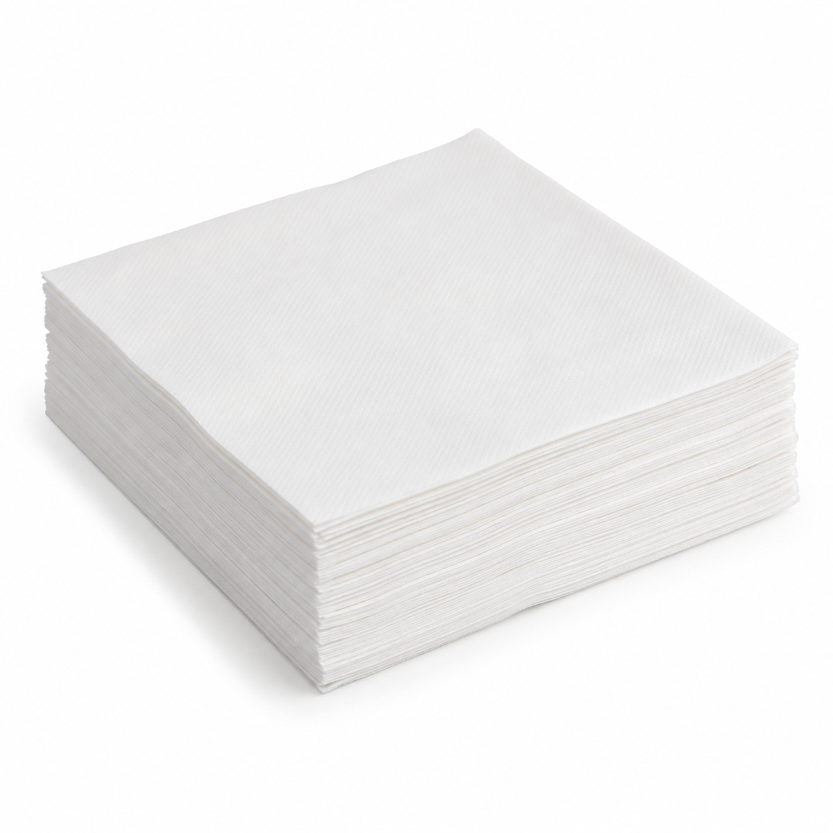 Generic representative image: White Airlaid Wiper Napkins – 16 × 16 in
