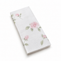 Generic representative image: White Rose-Printed Airlaid 1/8-Fold Napkins – 40 × 43 cm