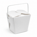 Generic representative image: White Paper Food Pails with Wire Handles – Size #26