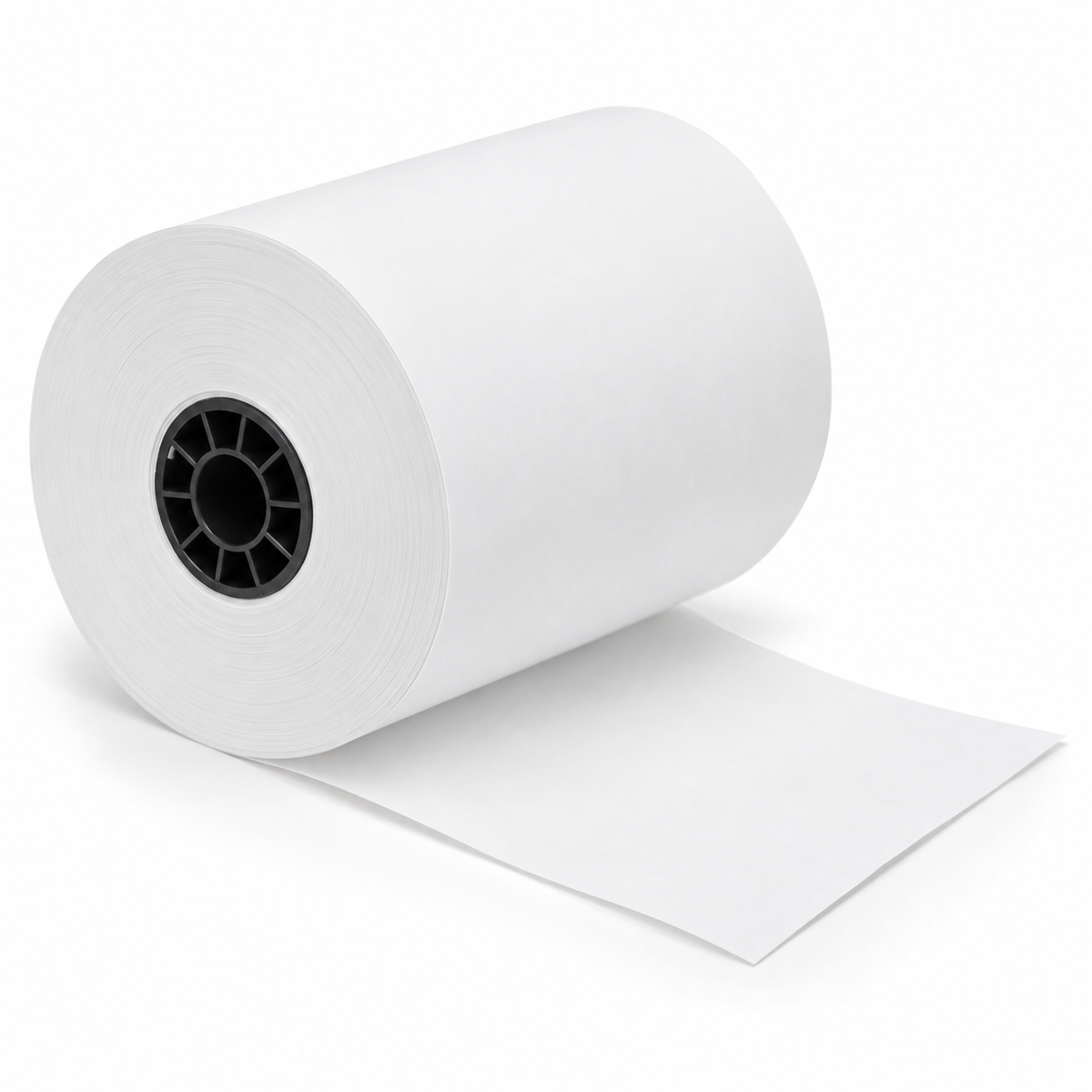 Generic representative image: Thermal Printer Paper Rolls with Plastic Cores – 3 1/8 in × 230 ft