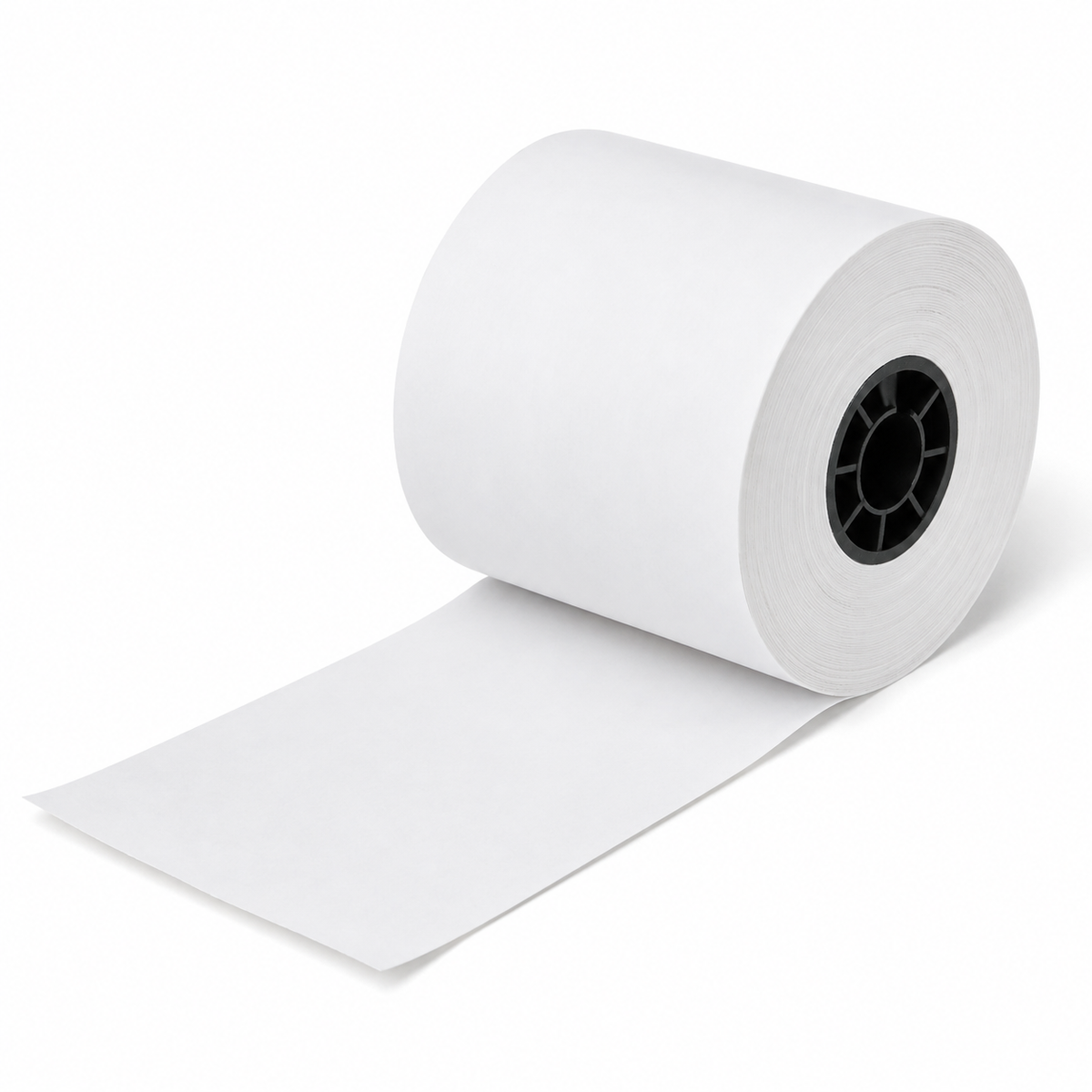 Generic representative image: Thermal Printer Paper Rolls with Plastic Cores – 2 1/4 in × 85 ft