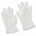 Generic representative image: White Vinyl Gloves – Large