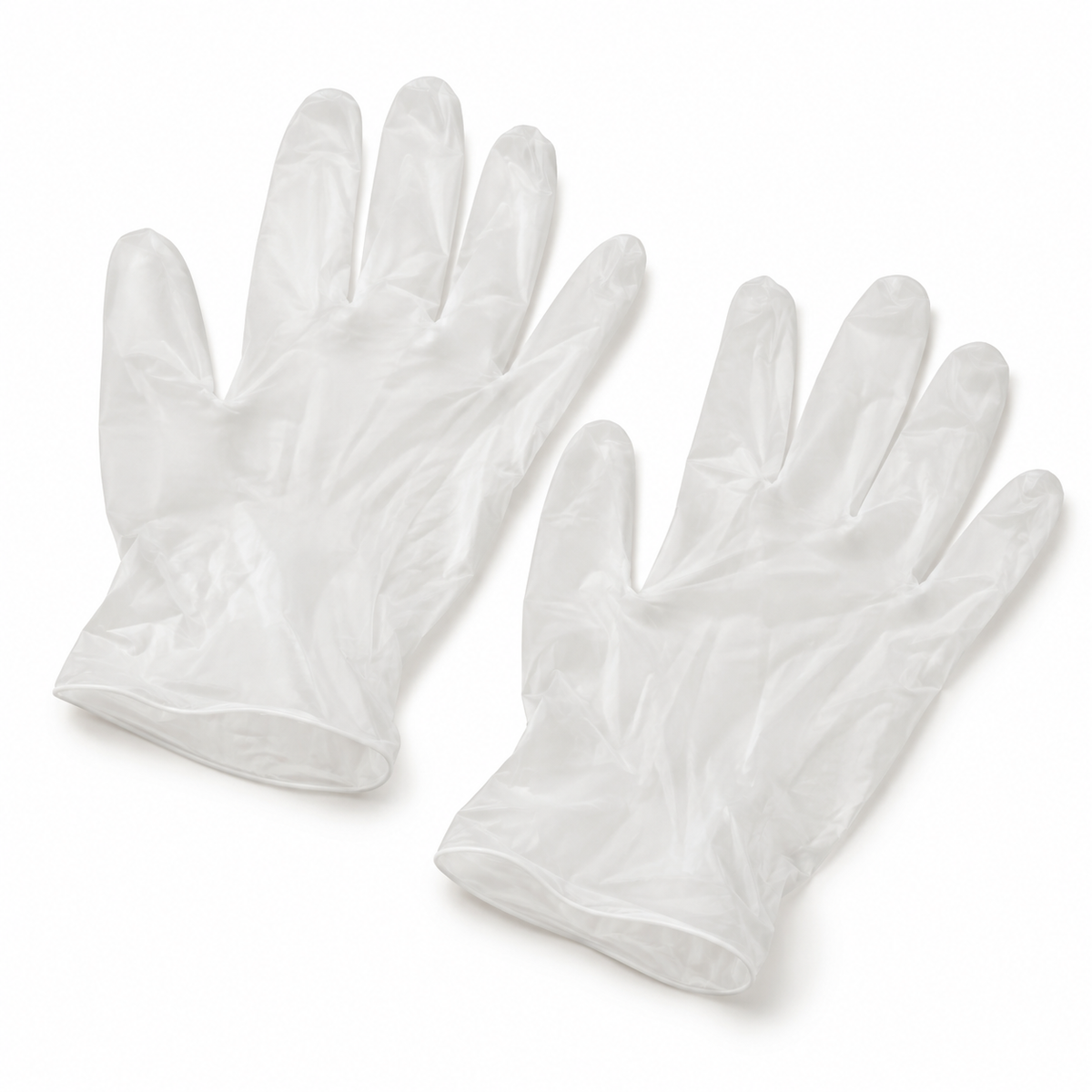Generic representative image: White Vinyl Gloves – XL