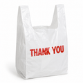 Generic representative image: Plastic Thank You Bags – 1/6 Size