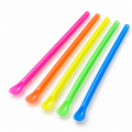 Generic representative image: Neon Spoon Straws – 8 in × 6 mm