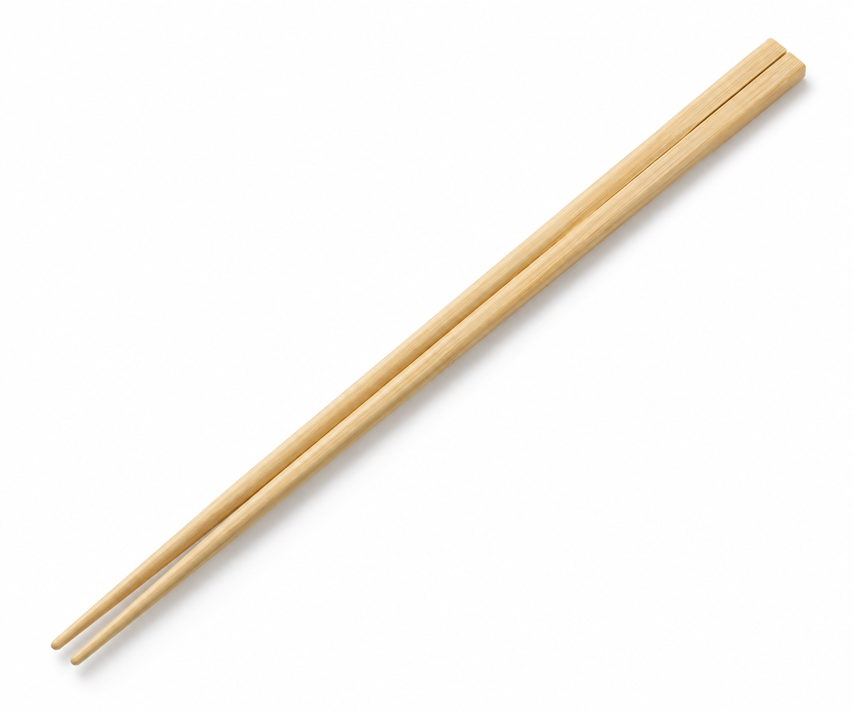 Generic representative image: Bamboo Twin Chopsticks – 23 cm