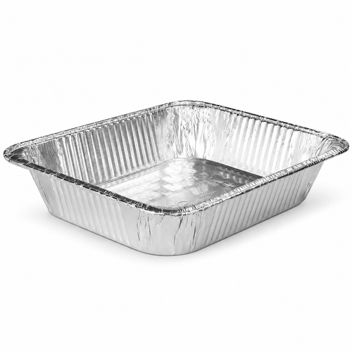 Half Size Deep Aluminum Pan Heavy 100/CT