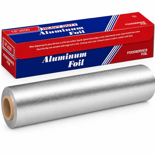 18" x 500' Aluminum Foil Roll