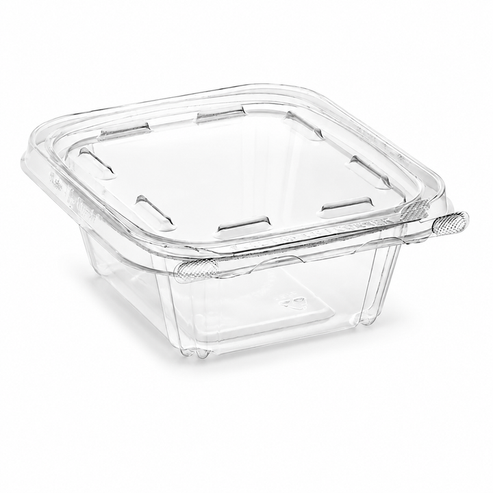 12 oz Clear Hinged Take-Out Container - 200CT