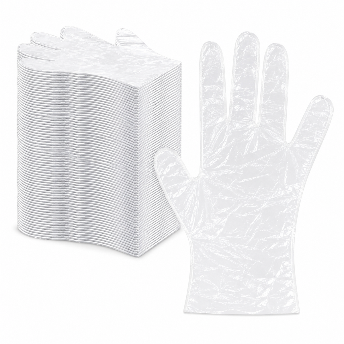 Clear Poly Gloves – 10,000 pcs