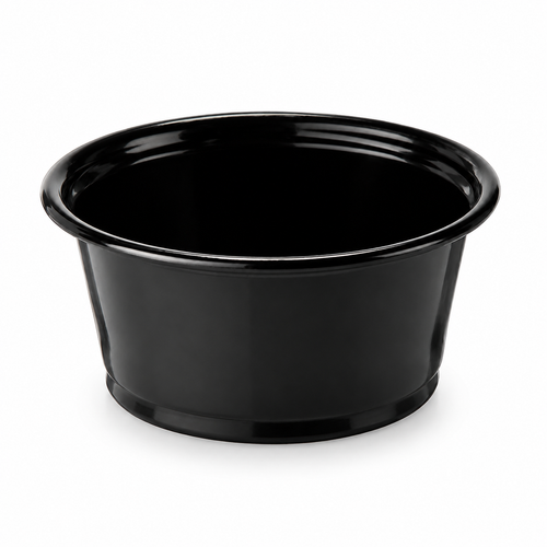 1.5 oz Black Portion Cup – 2500/CT