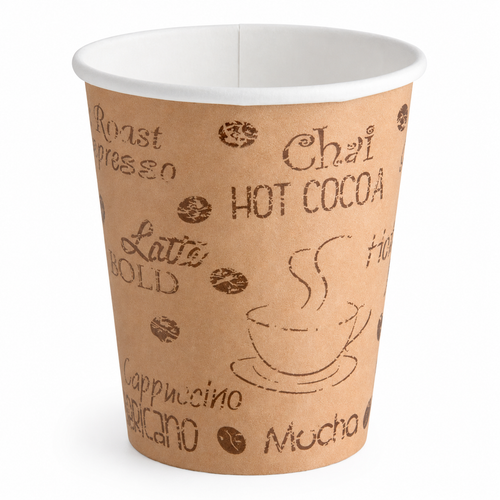 12 oz Coffee Cup Good Day Print - 1000/cs